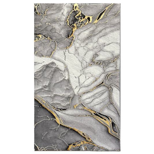 Covor Eterna Beirut Gri/Gold, Living, Dormitor, Modern