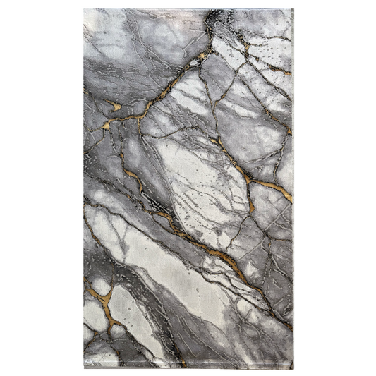 Covor Eterna Cairo Gri/Gold, Living, Dormitor, Modern