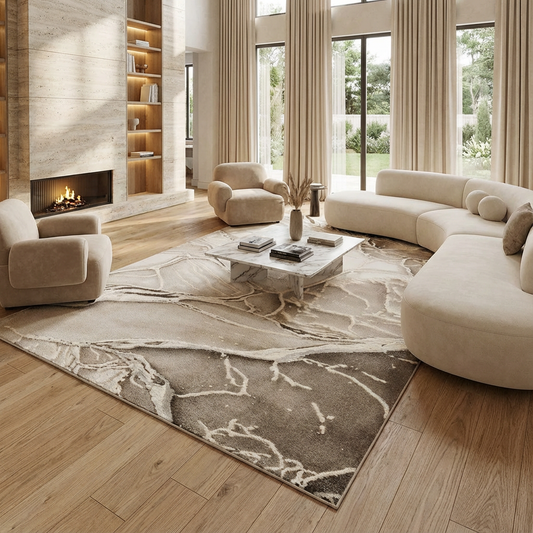 Covor Eterna Beirut Bej/Bej Living, Dormitor, Modern