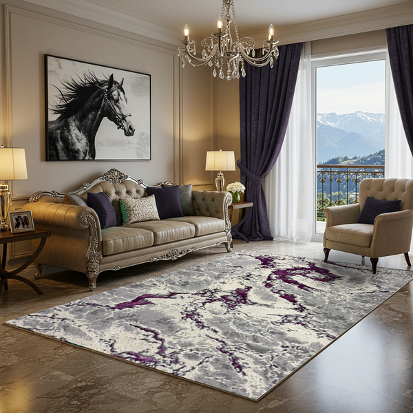 Covor Royal Zeugma, Lila, Living, Dormitor, Modern