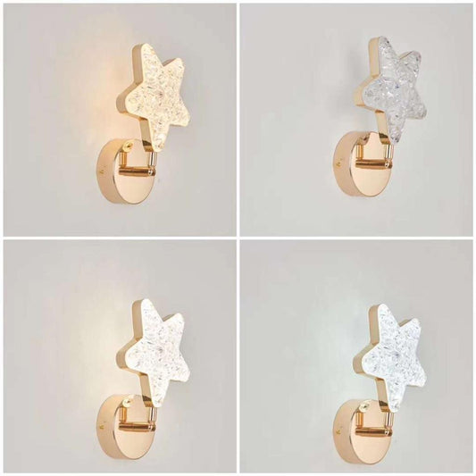 Aplica LED Zemrahome, Model J85/1, 3 Tipuri De Lumina, 20W, Auriu