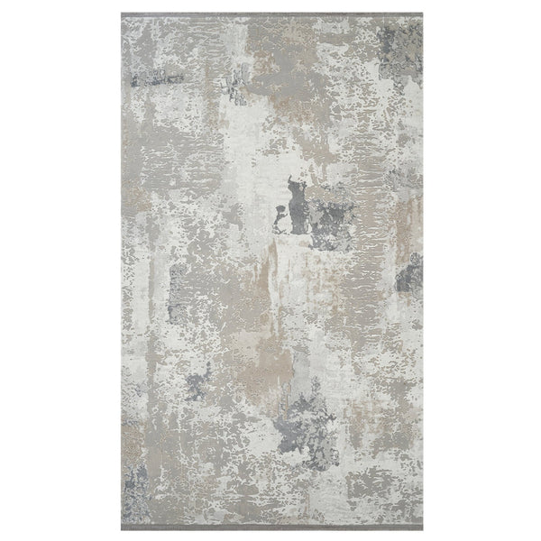 Covor, Anemon ,Living, Moderne ,Premium -T014A CREAM SILVER