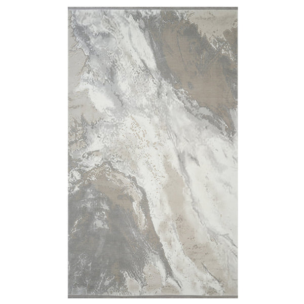 Covor, Anemon ,Living, Moderne ,Premium -T018A CREAM SILVER