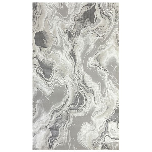 Covor Royal Waves, Gri/Bej , Living, Dormitor, Modern