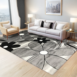 Covor, Tera Flower, Gri, Modern, Living, Dormitor