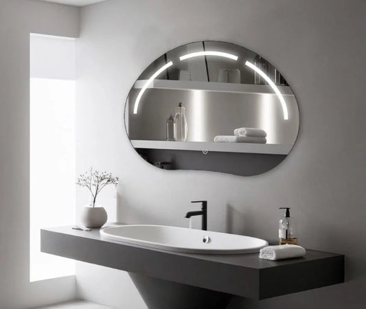 Oglinda LED Si Touch, 3 Tipuri de Lumina, 80 X 60 Cm, J185 Smack